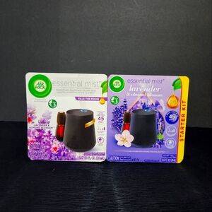 2 Air Wick Essential Mist Starter Kit